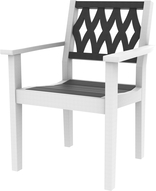 Greenwich Dining Arm Chair Diamond Back Style - (602D