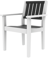 Greenwich Dining Arm Chair Slatted Back Style - (602S