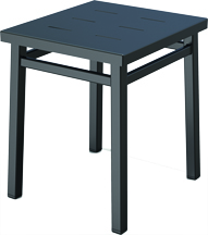 Impression Square Side Table - (NS9565