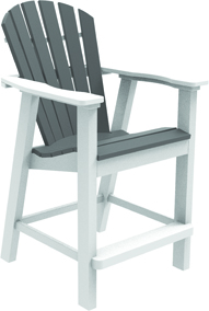 Adirondack Shellback Balcony Chair - (017