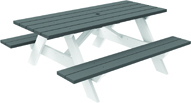 Seaside Traditional Picnic Table  - (043
